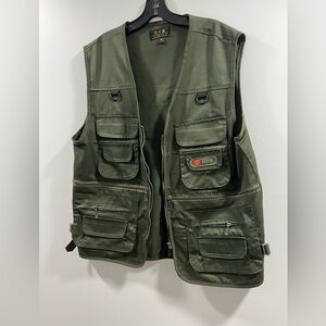 Unisex Green Utility Vest